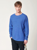 Men's Stray Merino Sweater - Denim Blue