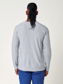 Men's Stray Merino Sweater - Grey Marl