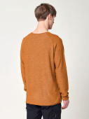 Men's Stray Merino Sweater - Burnt Orange