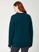 Women's Norrby Wool Sweater - Forest Green
