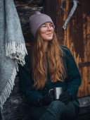 Women's Norrby Wool Sweater - Forest Green
