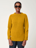 Women's Norrby Wool Sweater - Yellow Fall