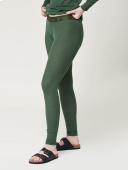 Women's Merino/Bamboo Long Pants - Forest Green