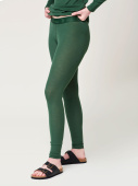 Women's Merino Long Pants - Green Forest