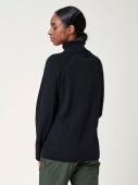 Women's Merino Full Zip Jacket - Black