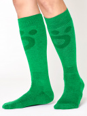 Skier Merino Mid Socks - Green Lime