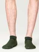 Everyday Merino Short Socks - Forest green
