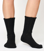 Rugger Wool Socks - Black
