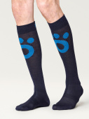 Merino Compression Socks - Navy